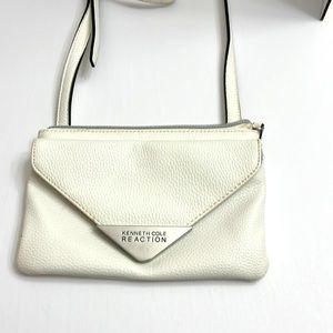 Kenneth Cole small, white purse